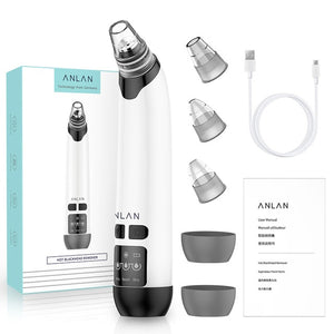 ANLAN Blackhead Remover Face Deep Pore Cleaner Removal Vacuum Suction Acne black head remover tool pimple sucker acne extractor